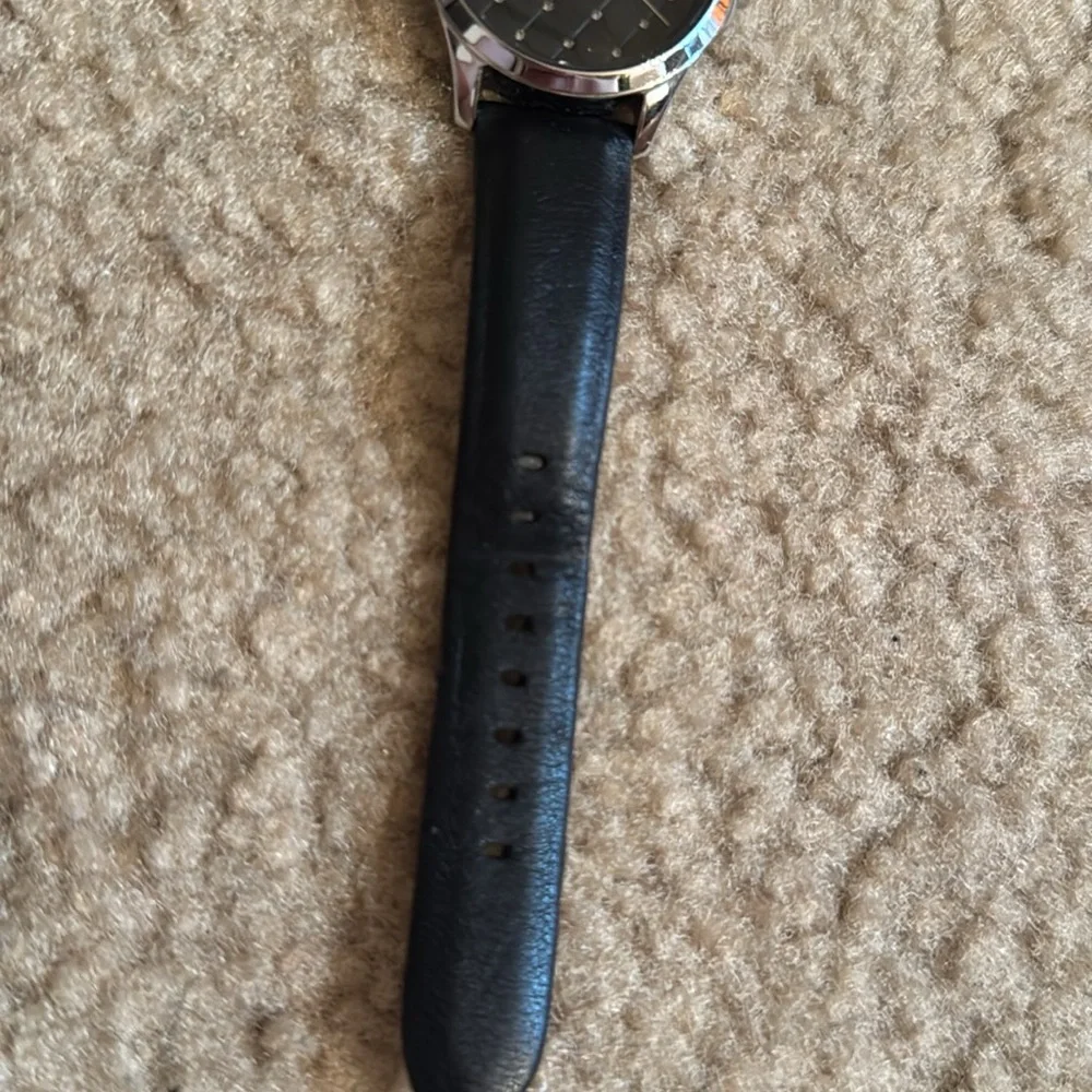 ARMANI EXCHANGE GENUINE LEATHER WATCH